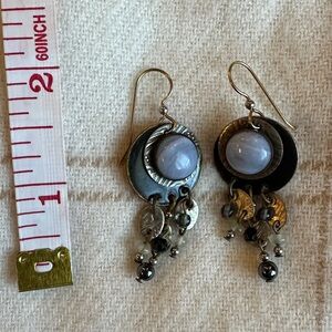 Bohemian Dangle Earrings with Beads